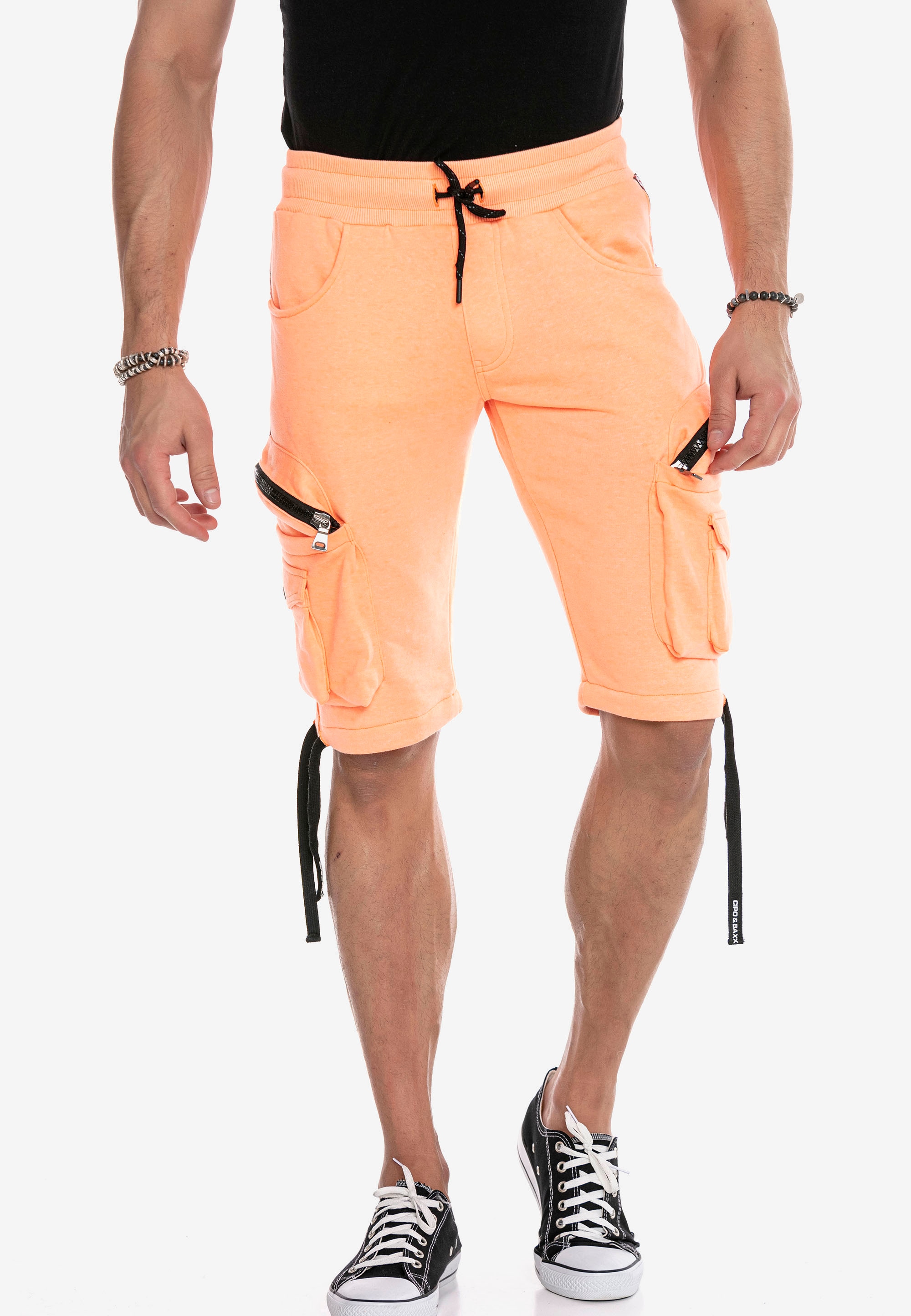 Cipo & Baxx Shorts "CK225", in sportlichem Look