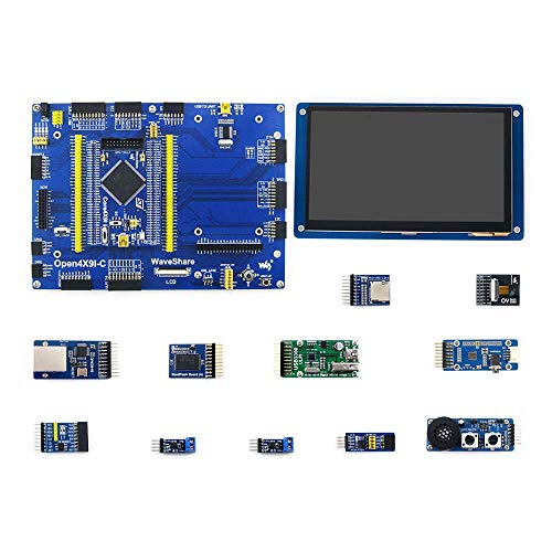 Waveshare STM32 Development Board STM32F429IGT6 STM32F429 ARM Cortex M4 STM32 Core Board+ 7inch Capacitive LCD+12 Module Kits = Open429I-C Pack B