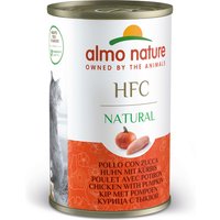 Sparpaket Almo Nature HFC Natural 12 x 140 g - Huhn mit Kürbis