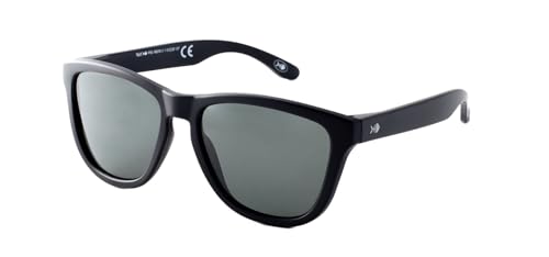 NAIF Unisex Magaluf Sonnenbrille, schwarz (Black Matte)