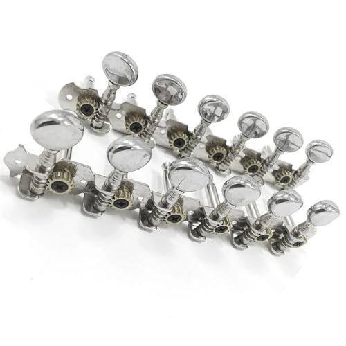 Strings Tuning Pegs Mechaniken Für Gitarre 6L 6R String Tuning Pin Tuner Kopf für 12-saitige Akustikgitarre Zubehör