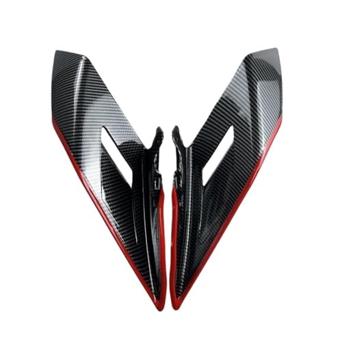 Motorrad Soziusabdeckung Motorrad Aerodynamische Flügel Kit Für CF&Moto 450SR 2022 2023 Seite Winglets Spoiler Motorrad Verkleidung Zubehör Fixed Wing 450SR