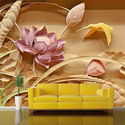 Zimmer Relief Vogel 3D Tapeten Wanddekoration Fototapete Sofas Wohnzimmer Wandbild Schlafzimmer-200cm×140cm