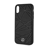 CG Mobile Mercedes-Benz Schutzhülle für iPhone XR in Black Twister Collection, E