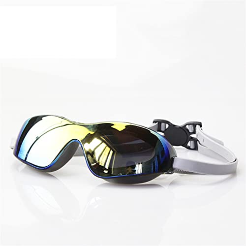 BFVAKBKYT Schwimmbrille, Schwimmbrille for Jungen, Schutz vor Auslaufen, Geschenkbox(Schwarz)