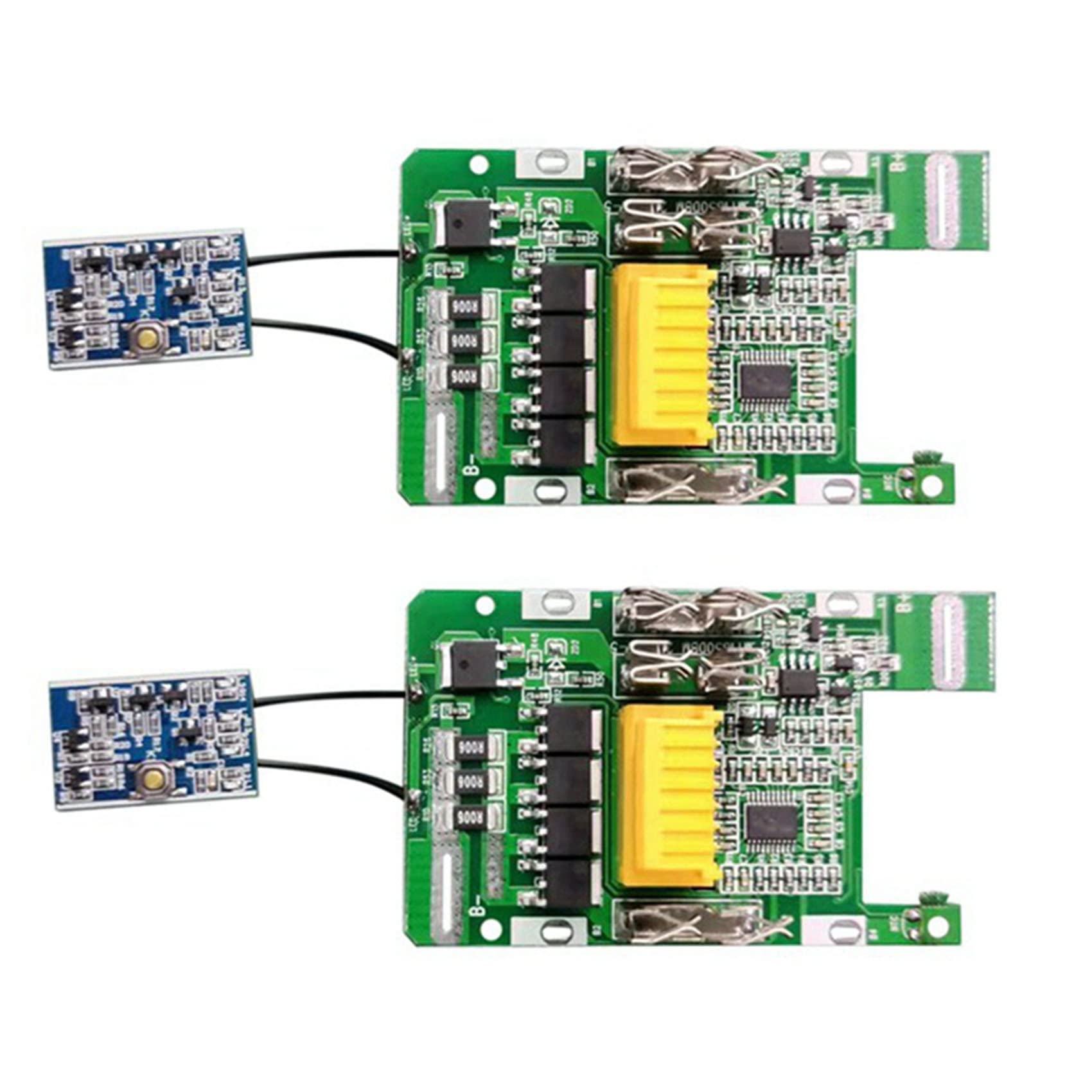 Kiudduy 2X BL1830 Lithium-Ionen- PCB Ladeschutzplatine für 18V Elektrowerkzeuge BL1815 BL1860 LXT400