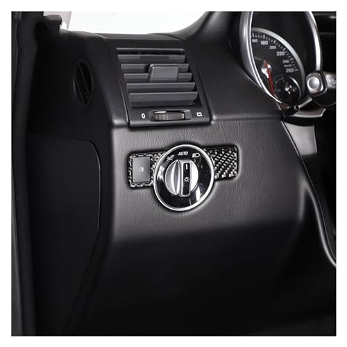 Interieurleisten Für Benz Für G Klasse Für W463 2013-2018 Weiche Carbon Fiber Interior Center Konsole Air Vent Abdeckung Trim Zubehör Innenausstattung(W)