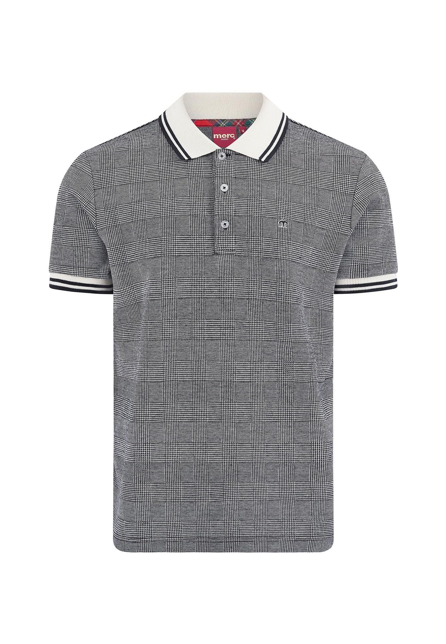 Merc Herren Erland Poloshirt, Schwarz, M