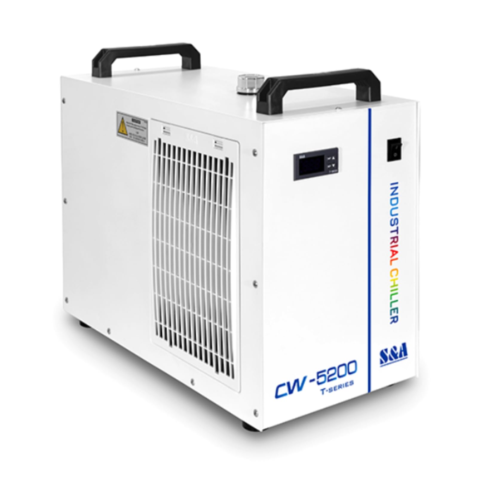 S&A Genuine CW-5200TH EU Stock Industrielle Wasserkühler Wasserkühlmaschine Industrial Water Chiller für 100W 130W 150W 180W CO2-Lasergravier- und Schneidmaschine