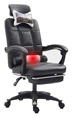 TBSZCM Bürostuhl Computerstuhl Drehstuhl Chefsessel Hohe Rückenlehne Mit Fußhocker Liegender Bürostuhl Ergonomischer Gaming-Stuhl Run forward