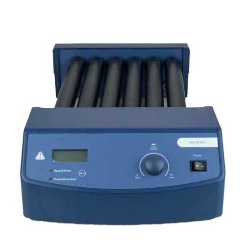 6 Rollen Blutmischer LCD Digital Tube Blood Roller Mixer 70 U/min 15 Ml 50 Ml Zentrifugenröhrchen Oszillator MX-T6-Pro/S weit verbreitet in Laboren und Schulen(MX-T6-Pro)