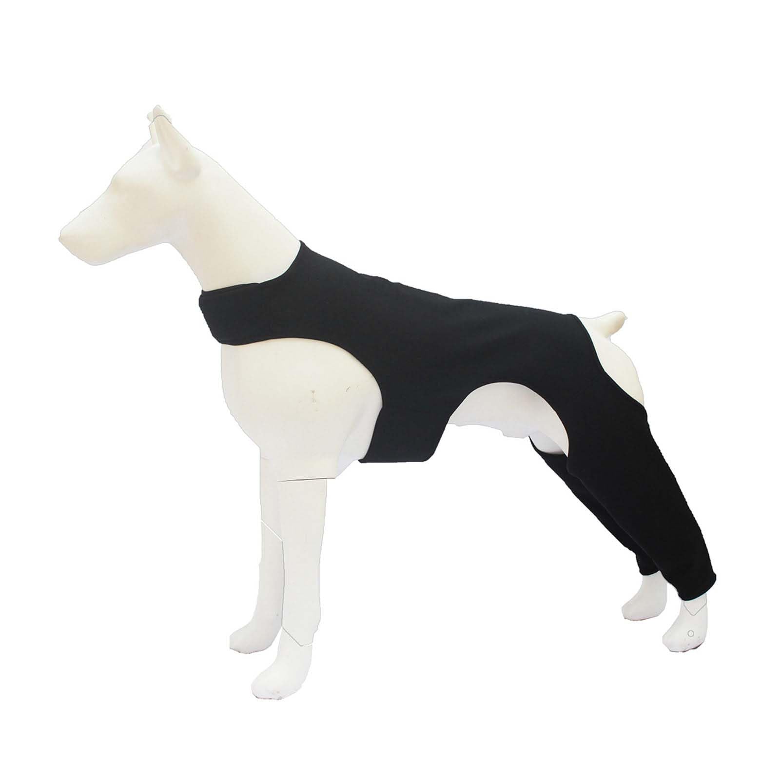 Psdndeww Haustier-Leggings für Hinterbeine, Unterstützung bei der Heilung, bequeme Ärmel-Leggings gegen Lecken, Hunde-Leggings, Ellenbogen-Bandage