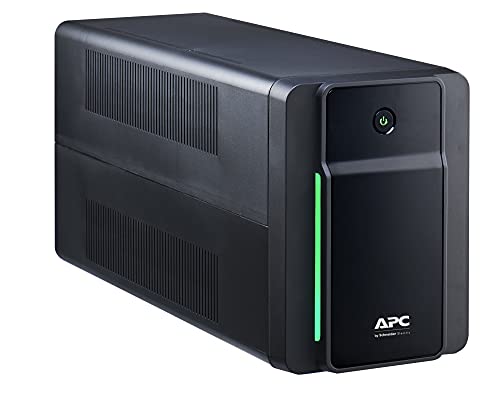 APC Back UPS BX – BX1600MI - unterbrechungsfreie Stromversorgung 1600 VA, Batteriesicherung & Überspannungsschutz, Backup-Batterie mit AVR, Datensicherungsfunktion