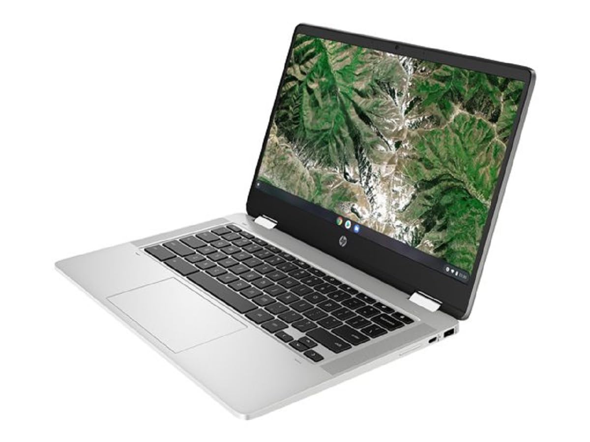 HP Chromebook x360 14a-ca0415ng - Flip-Design - Intel Pentium Silver N5030 / 1,1 GHz - Chrome OS - UHD Graphics 605-4GB RAM