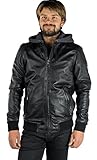 Oakwood Herren 62061-501 Jacke, Schwarz (Schwarz), S