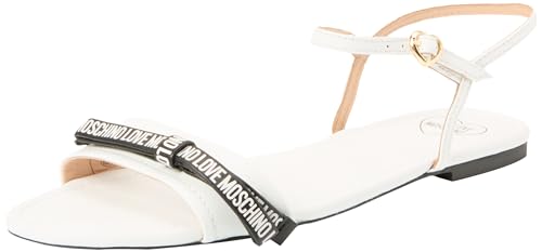 Love Moschino Damen Ja16201g0iie0100 Sandale, Weiß, 40 EU