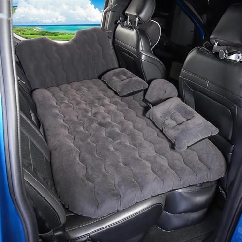 GLILAR Auto Luftmatratze Kompatibel Mit Ford Für Explorer 2011 2012-2019 2020 Autozubehör Luftaufblasbare Reisebettmatratze Sofa Outdoor-Campingkissen Luftmatratze