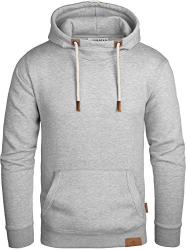 Grin&Bear Herren Kapuzenpullover grau meliert, XXL, GEC470