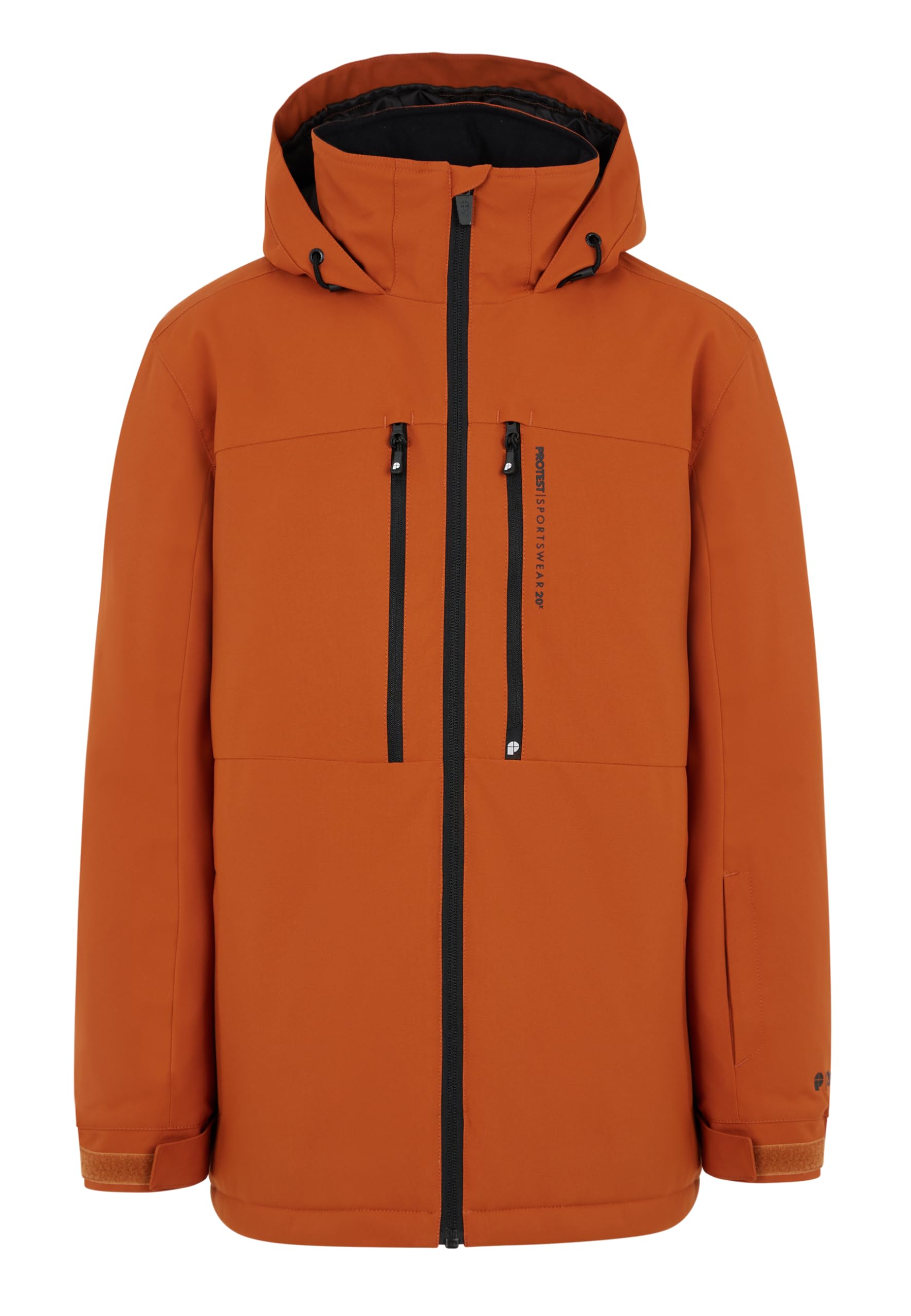 Protest Boys Ski- Und Snowboardjacke PRTFLYNTY JR Umberorange 152