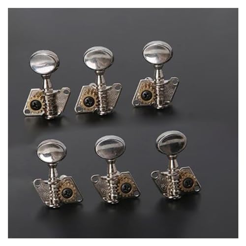 Strings Tuning Pegs Mechaniken Für Gitarre Akustische Folk-Gitarre, offene Stimmwirbel, Stimmgerät, Metall-Ersatzteile, Zubehör