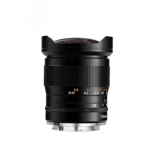 TTArtisan 11mm F2.8 Full Fame Ultra-Wide Fisheye Manual Lens for Sony E Mount for Nikon Z Mount for Canon EOS-R for Leica L Mount (11mm F2.8 Sony E Mount)