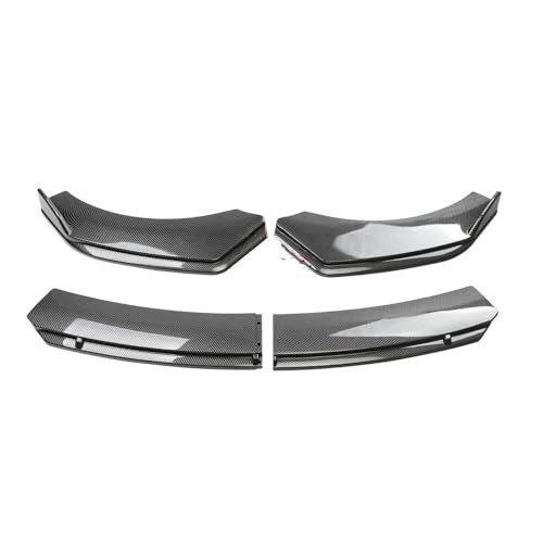 Frontspoiler Lippe Für VW Caddy 2010-2019 Auto Vorderen Körper Stoßstange Spolier Lippe Kinn Diffusor Splitter Air Dam Kit Protector Schutz Abdeckung Zubehör Frontstoßstange Spoiler(Carbon Fiber)