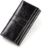 VSULZVNU Damen-Geldbörse, lang, Kartenhalter, große Kapazität, Geldbörse für Damen, Handygeldbörse (Farbe: C, Größe: 18 x 9,2 x 3,5 cm), A, 18*9.2*3.5cm