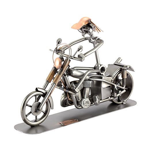 Steelman24 I Schraubenmännchen Harley Big I Made in Germany I Handarbeit I Geschenkidee I Stahlfigur I Metallfigur I Metallmännchen