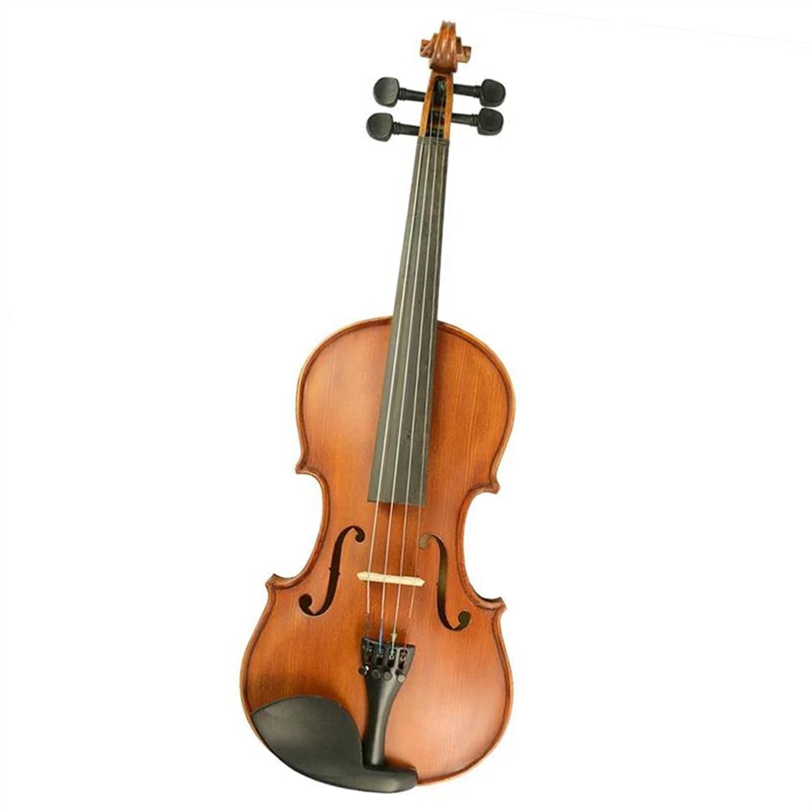 Standard Violine Handgemachte Violine Massivholz 4/4 3/4 1/2 1/4 1/8 Geige W/Brasilholz Bogen Fall SET Ahorn Holz(3-4 Size KIT)