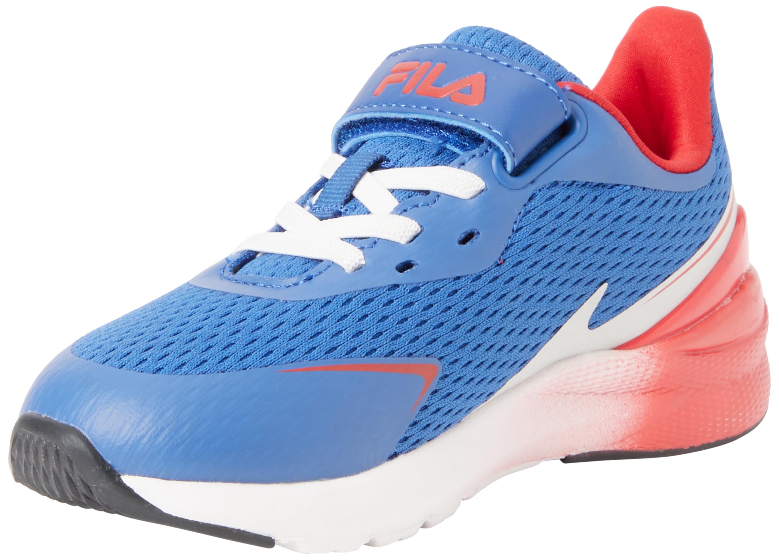 FILA Unisex Kinder Laufschuh Crusher V Kids, Blue Quartz Fila Red, 35 EU