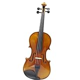 Standard Violine Handgefertigte Lackierte Violine Mit Gemusterter Weißer Kiefernplatte Boden Und Zargen Aus Ahorn(1/16)