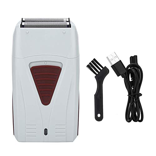 Electric Shaver Trimmer Reciprocating Hubkolben elektrorasierer, Wiederaufladbarer Usb bartschneider Für Rasiermesserwerkzeug, Für Reisen Im Freien Oder Für Geschäftliche Zwecke (weiß)