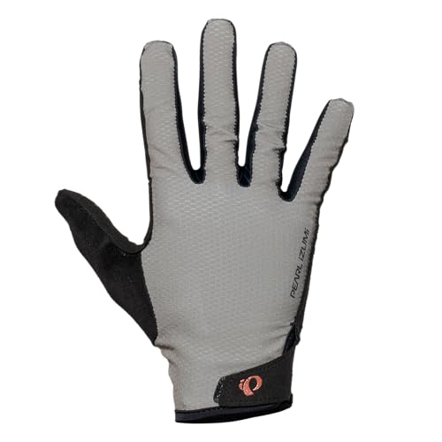 PEARL IZUMI Summit Gel-Handschuhe für Herren, leichtes Material, Ax Suede Laredo Palm für Fahrradgriff, Silikon-Greifer an den Fingern, Touchscreen-Kompatibilität, Kies, XX-Large