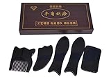 Infinitely Great Home Decor Center Guasha Gua Sha Akupunktur-Massage-Set, 5-teilig