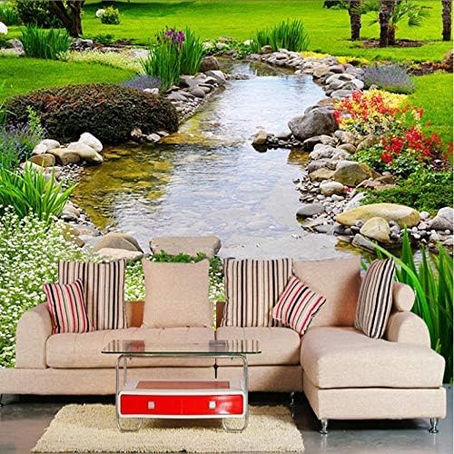 XLMING Echte Landschaftsblumen-Pflanzen 3D Tapeten Home Esszimmer Sofa Schlafzimmer Wohnzimmer TV Hintergrund-400cm×280cm