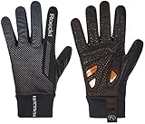 Roeckl Rimbach Winter Fahrrad Handschuhe lang grau/schwarz 2023: Größe: 10.5