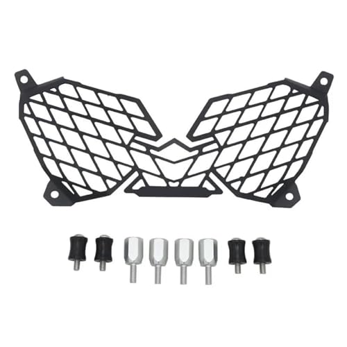 DZSQQGSDSF Scheinwerfer Motorrad Scheinwerfer Grille Schutz Abdeckung Schutz Für XT1200Z Für Super Tenere Für XT 1200 Z 2010-2019 Scheinwerferblenden(B)