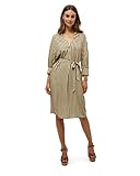 Peppercorn Lykke Sabia Midi Kleid Kleid Damen In Beige Herbst Kleid Damen Elegant Größe L