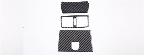 Interieurleisten Für Benz Für G Klasse Für W463 2013-2018 Weiche Carbon Fiber Interior Center Konsole Air Vent Abdeckung Trim Zubehör Innenausstattung(K)