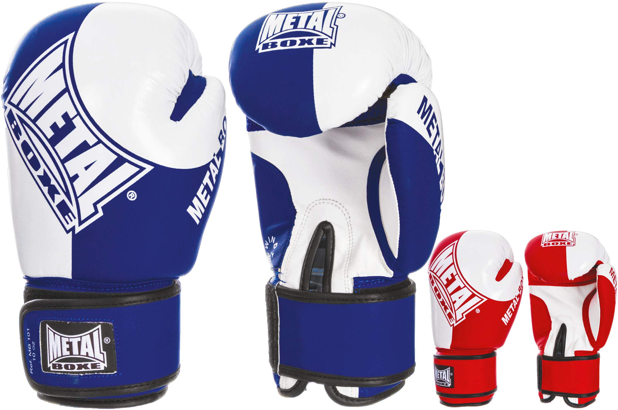 METAL BOXE Boxhandschuhe, blau, 340 g