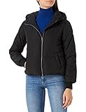 JDY Women's JDYNEWERICA Short Hood Jacket OTW NOOS Jacke, Black/Detail:Silver Zipper, XL