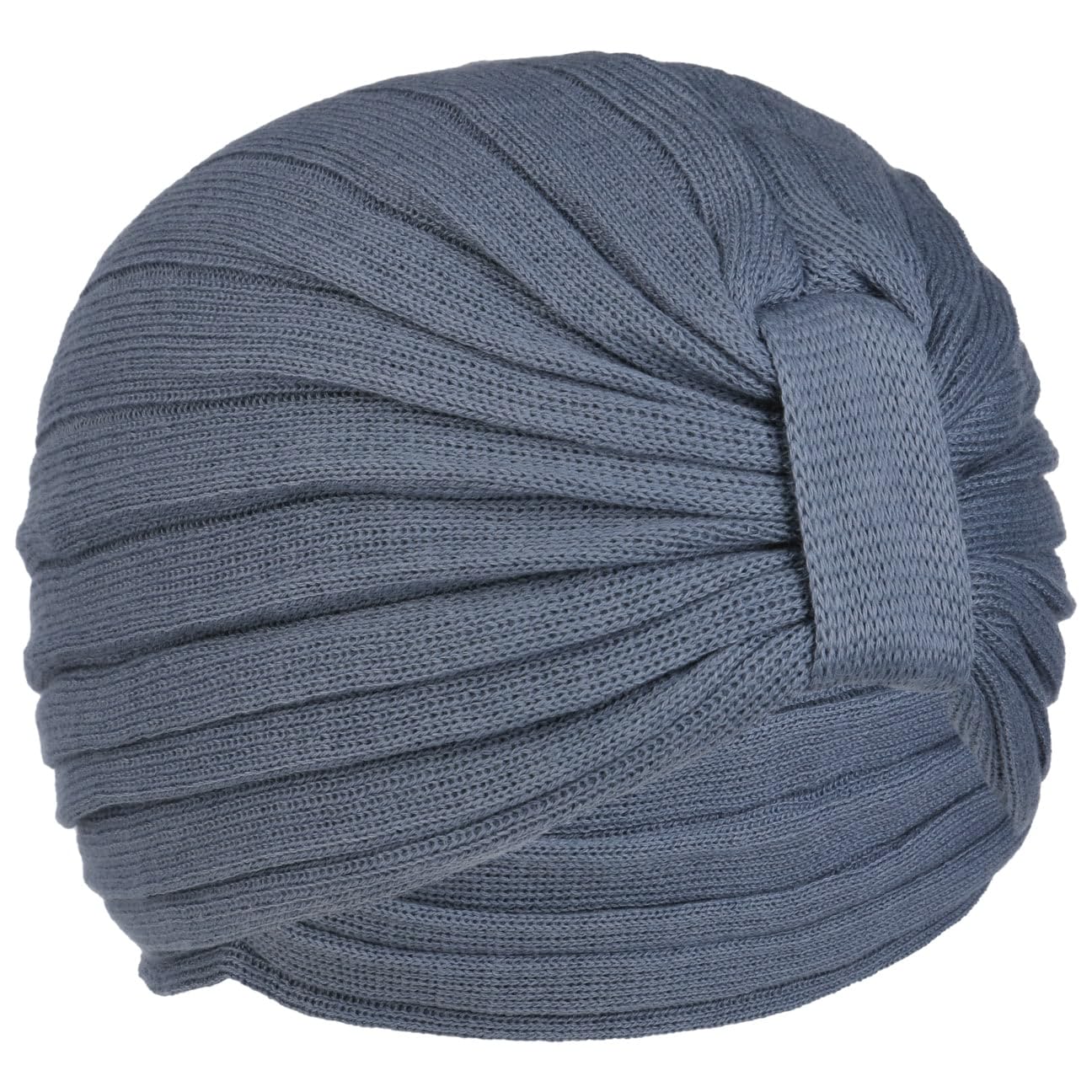 McBURN Kalisa Baumwollturban Damenturban Kopftuch Turban Sommerturban Sommermütze Damen - Made in Italy Stoffhaube Kopftücher Stoffmütze Frühling-Sommer Herbst-Winter - One Size hellblau