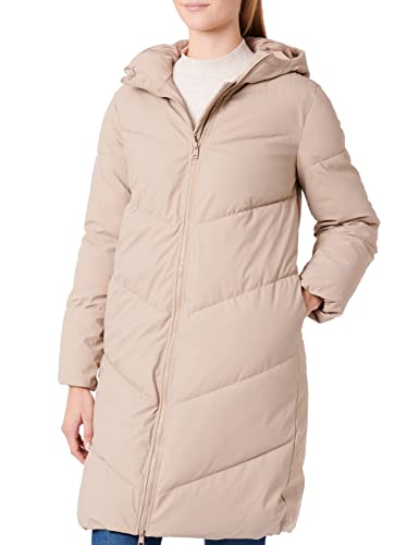 JdY Damen JDYULRIKKA Water REP Puffa OTW NOOS Jacke, Simply Taupe, M