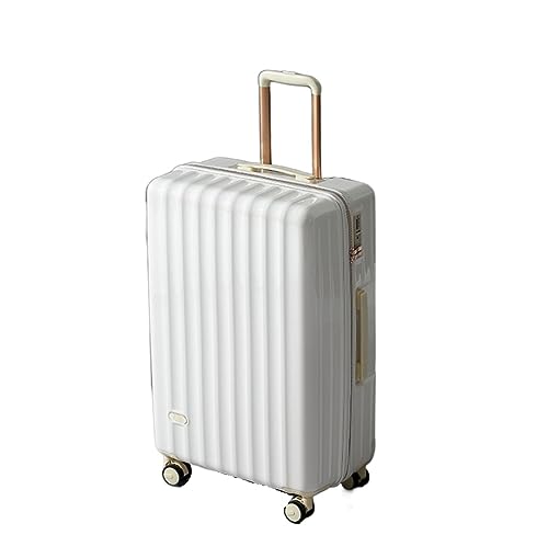 RUVOO Koffer Trolley Reisekoffer Hartschalengepäck Mit Spinnerrädern, Leichter Rollender Kabinenkoffer Für Flugzeuge Koffer Gepäck Rollkoffer (Color : B, Size : 24in)