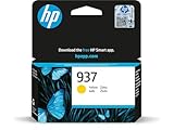 HP 937 Yellow Original Ink Cartridge - Original - Ink Cartridge for HP OfficeJet Pro 91xx, 97xx