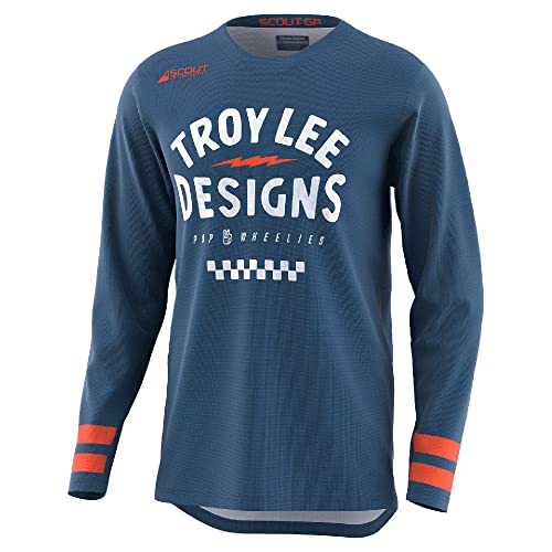 Troy Lee Designs Herren Motocross-Trikot, Blu,