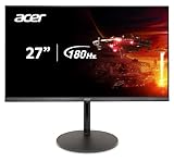 Acer Nitro XF270M3 Gaming Monitor 27 Zoll (69 cm Bildschirm) Full HD, IPS, 180Hz, 4ms(GTG), 1ms(VRB), DP 1.4, 2xHDMI 2.0, höhenverstellbar, FreeSync Premium