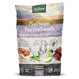 AniForte Lamm Trockenfutter für Hunde 7kg – Herzhaftes Lamm mit Süßkartoffeln & Vitaminen, Halbfeuchtes Trockenfutter, Hundefutter trocken getreidefrei & glutenfrei für Allergiker