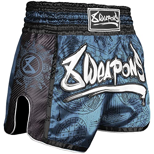 8 WEAPONS Shorts, Carbon, Yantra, blau (S)