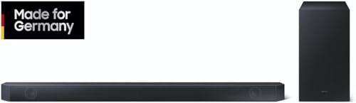 Samsung Q-Soundbar HW-Q610GC Surround System Schwarz Bluetooth®, Dolby Atmos®, inkl. kabellosem Su